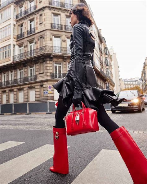 givenchy shark lock bag|givenchy shark lock boots outfit.